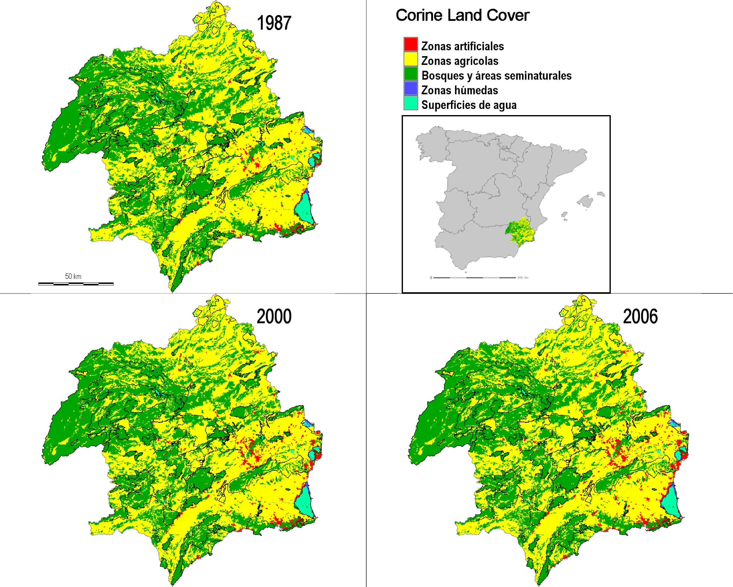 Segura land cover